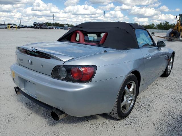 JHMAP11483T003396 - 2003 HONDA S2000 SILVER photo 4