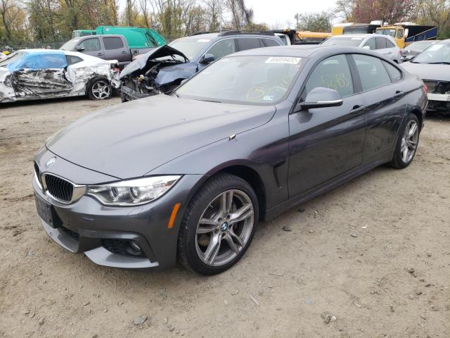 WBA4B3C53GG527713 - 2016 BMW 435 XI GRA GRAY photo 2