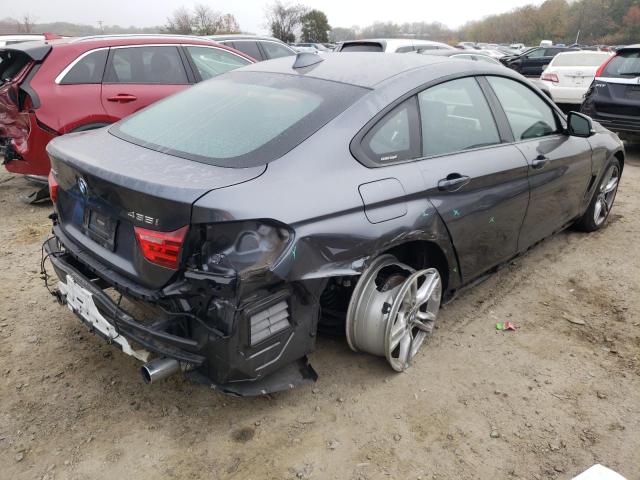 WBA4B3C53GG527713 - 2016 BMW 435 XI GRA GRAY photo 4