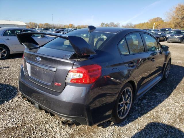 JF1VA2Y63H9821453 - 2017 SUBARU WRX STI LI CHARCOAL photo 4