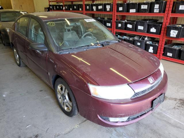 1G8AL52F73Z142298 - 2003 SATURN ION LEVEL BURGUNDY photo 1