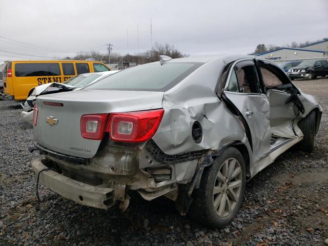 1G11F5SL8FF319524 - 2015 CHEVROLET MALIBU LTZ 银色 照片 4