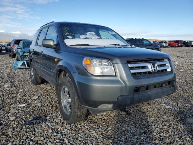 5FNYF18417B020865 - 2007 HONDA PILOT GRAY photo 1