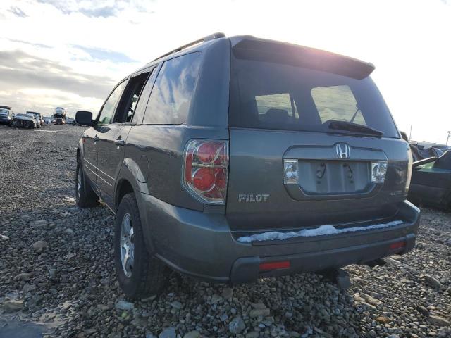 5FNYF18417B020865 - 2007 HONDA PILOT GRAY photo 3