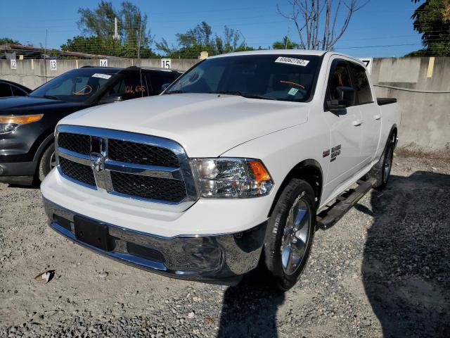 1C6RR6TT9KS612993 - 2019 RAM 1500 CLASS WHITE photo 2