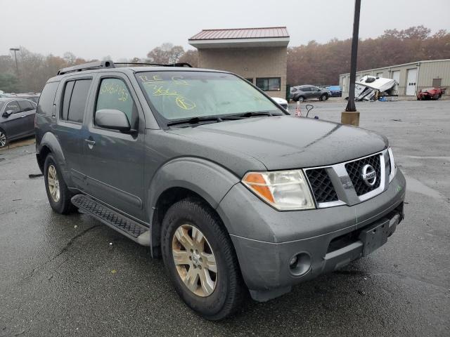 5N1AR18W15C709191 - 2005 NISSAN PATHFINDER GRAY photo 1