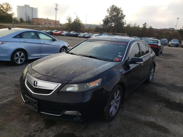 19UUA8F51DA006326 - 2013 ACURA TL TECH BLACK photo 2