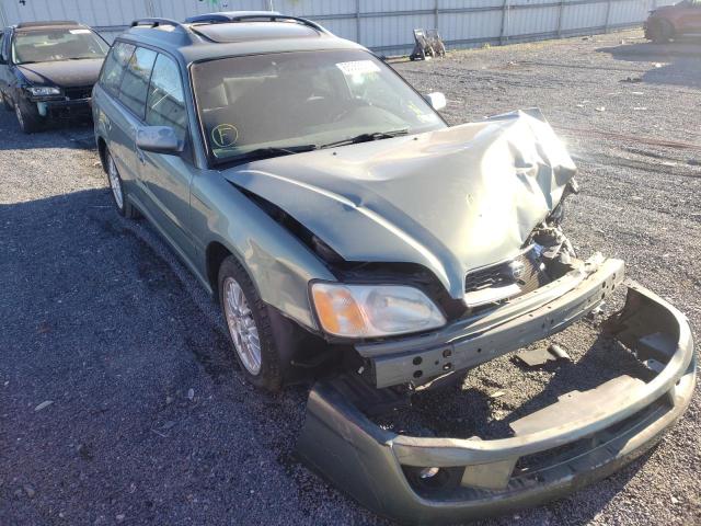 4S3BH625847301299 - 2004 SUBARU LEGACY L S GREEN photo 1