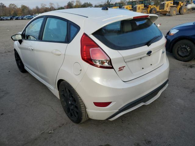 3FADP4GX6JM124110 - 2018 FORD FIESTA ST WHITE photo 3