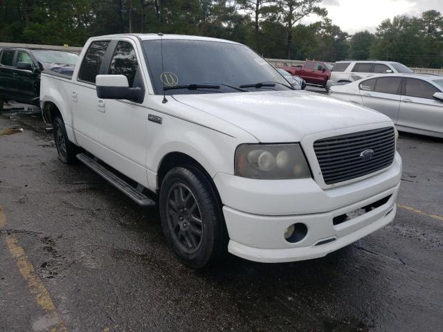 1FTPW12VX8KC49398 - 2008 FORD F-150 WHITE photo 1