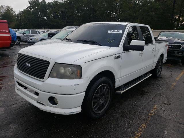 1FTPW12VX8KC49398 - 2008 FORD F-150 WHITE photo 2