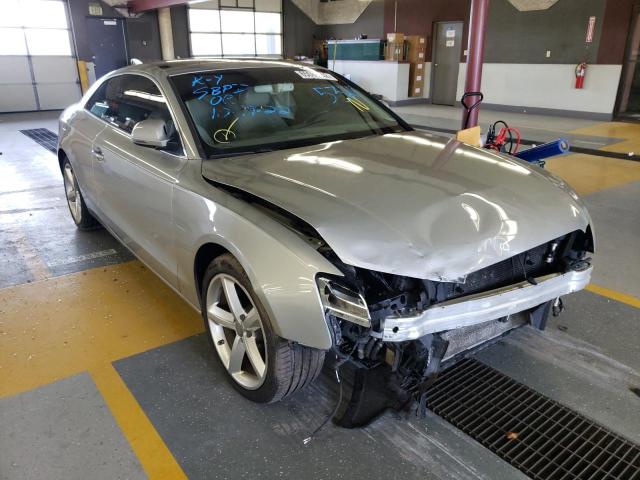 WAUDK78T79A015327 - 2009 AUDI A5 QUATTRO SILVER photo 1