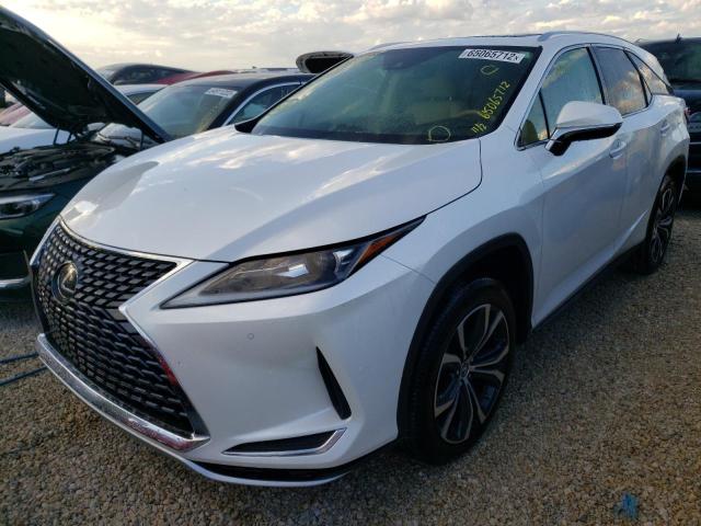 JTJHZKEA5L2014679 - 2020 LEXUS RX 350 L WHITE photo 2