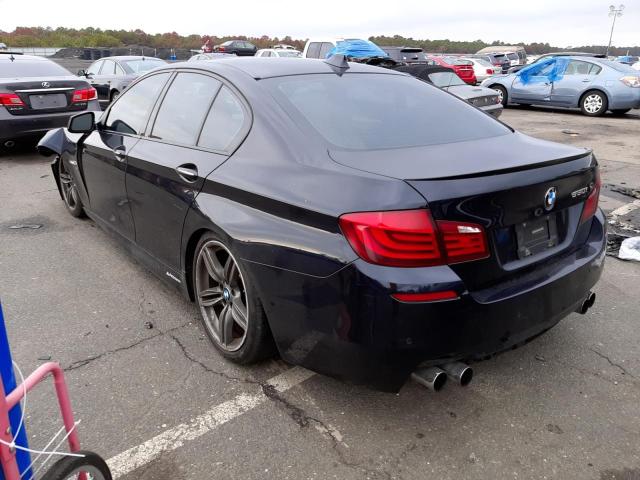 WBAFU9C50BC784379 - 2011 BMW 550 XI BLUE photo 3