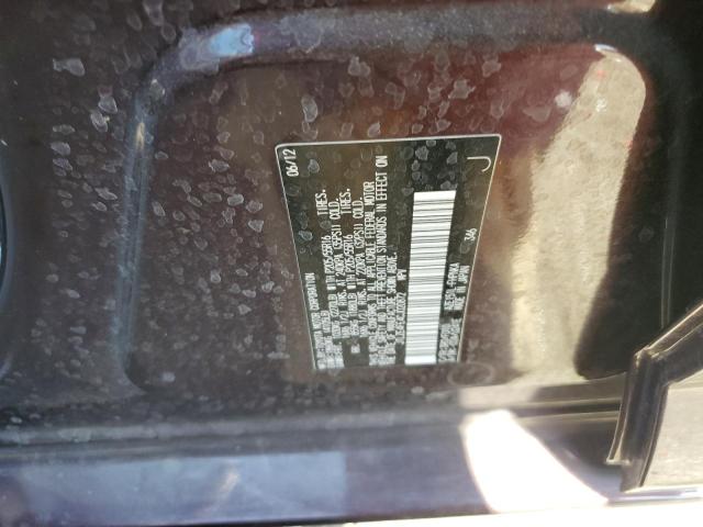 JTLZE4FE4CJ020872 - 2012 TOYOTA SCION XB Marron photo 10