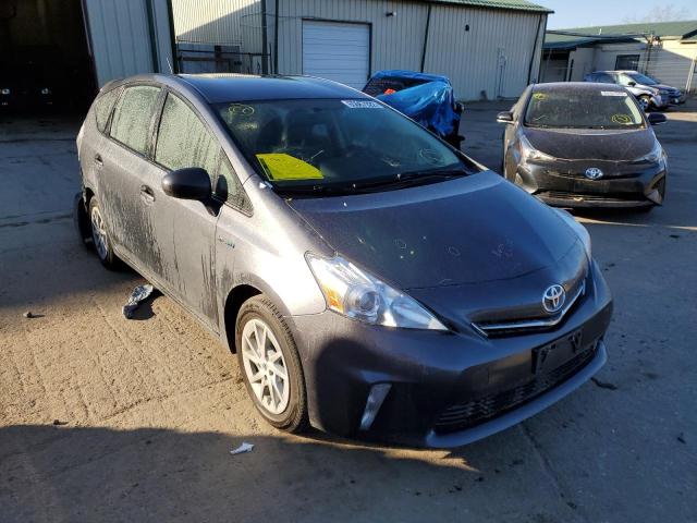 JTDZN3EU9C3160919 - 2012 TOYOTA PRIUS V GRAY photo 1