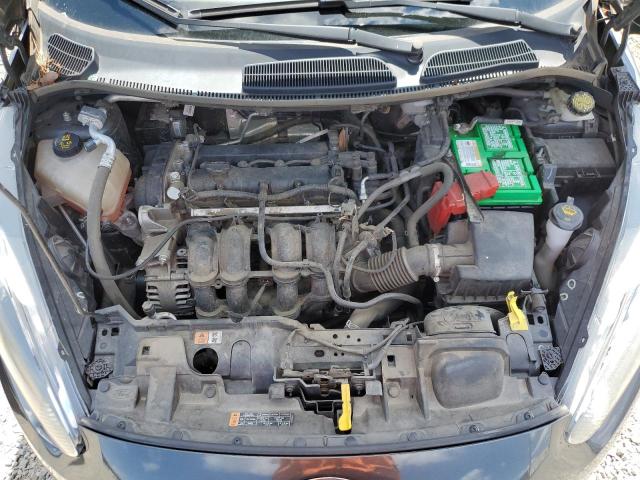 3FADP4BJ4JM116624 - 2018 FORD FIESTA SE GRAY photo 7