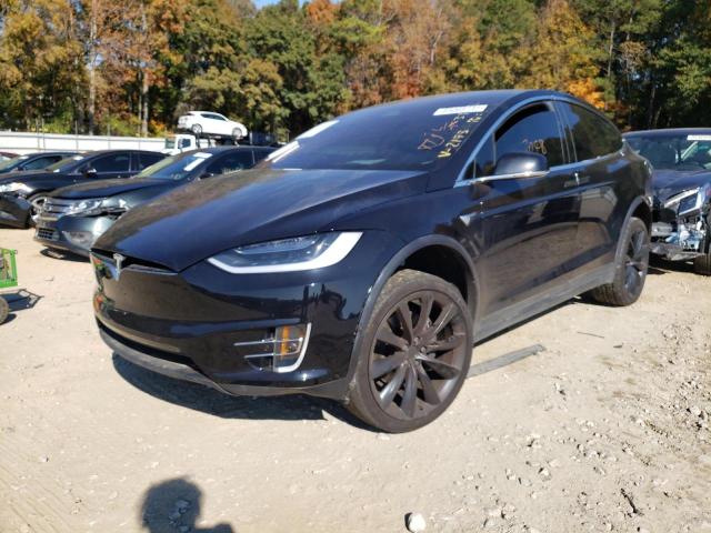 5YJXCBE2XJF112173 - 2018 TESLA MODEL X BLACK photo 2