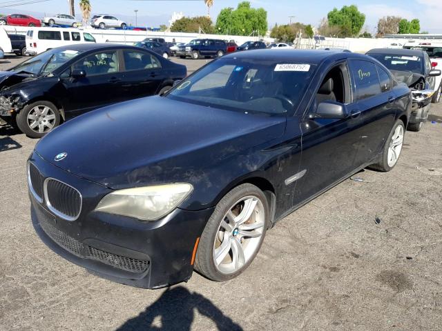 WBAKA8C54BCY36162 - 2011 BMW 750I BLACK photo 2
