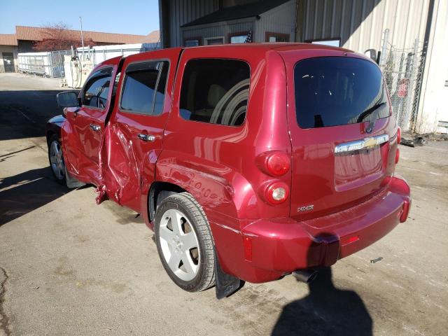 3GNDA33P57S526238 - 2007 CHEVROLET HHR LT MAROON photo 3