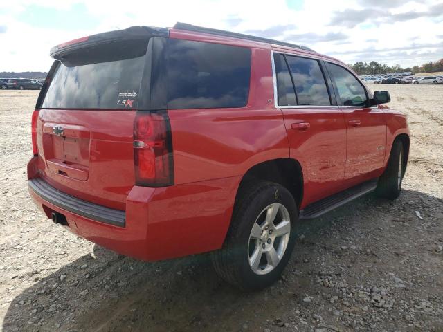 1GNSCBKC3FR654232 - 2015 CHEVROLET TAHOE C150 RED photo 4