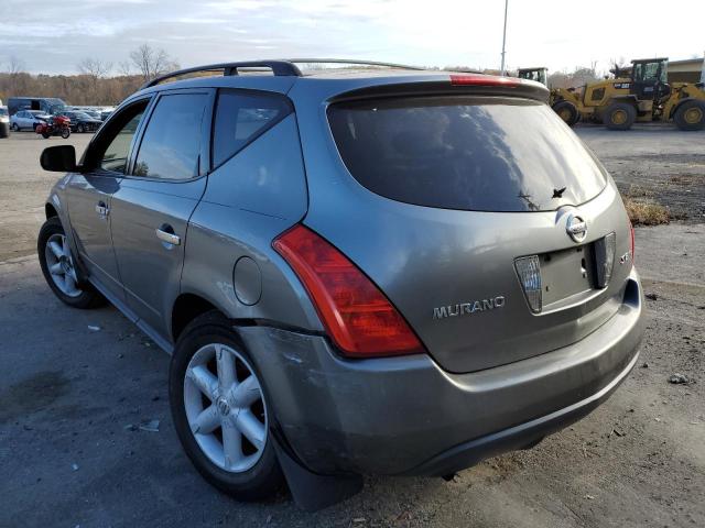 JN8AZ08W25W402422 - 2004 NISSAN MURANO SILVER photo 3