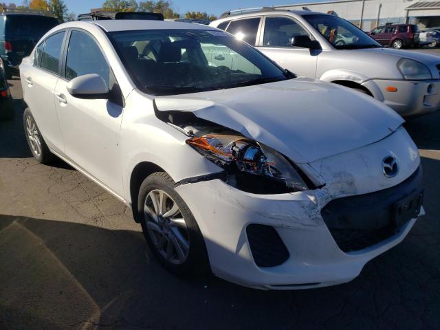 JM1BL1V80C1582300 - 2012 MAZDA 3 I WHITE photo 1