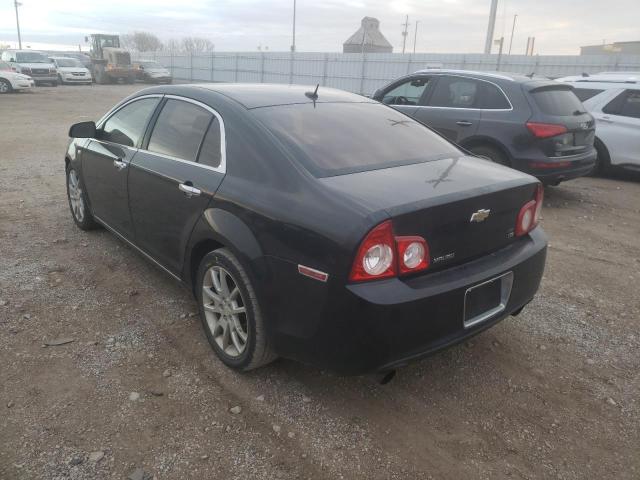 1G1ZK57748F234175 - 2008 CHEVROLET MALIBU LTZ შავი ფოტო 3