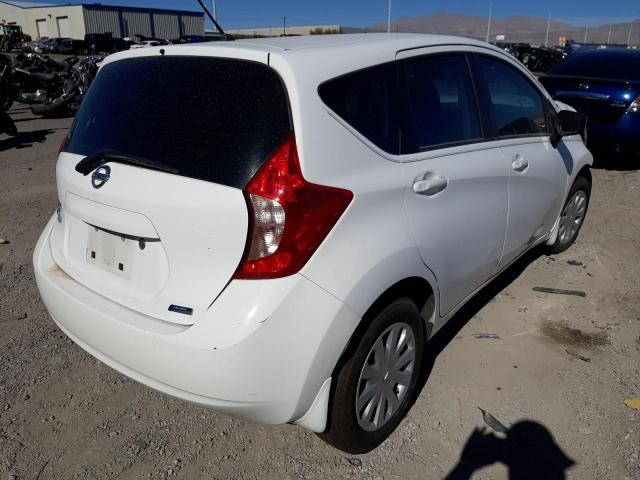 3N1CE2CP6FL439205 - 2015 NISSAN VERSA NOTE WHITE photo 4