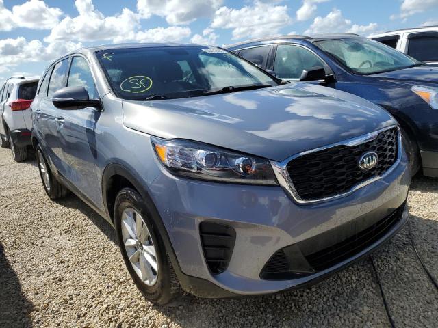 5XYPG4A50LG616324 - 2020 KIA SORENTO S BLUE photo 1