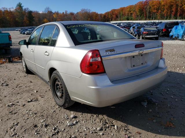 1G1ZS58F77F110034 - 2007 CHEVROLET MALIBU LS SILVER photo 3