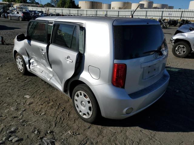 JTLKE50E291089634 - 2009 TOYOTA SCION XB ვერცხლისფერი ფოტო 3