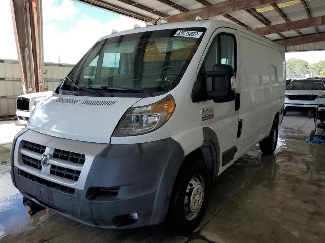 3C6TRVAG0EE108541 - 2014 RAM PROMASTER WHITE photo 2