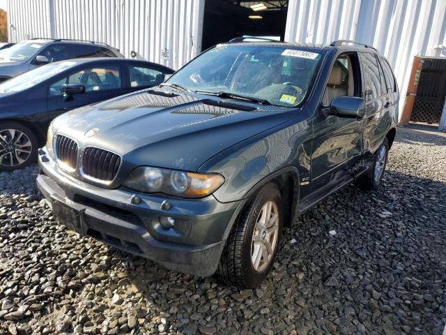 5UXFA13565LU49790 - 2005 BMW X5 3.0I GREEN photo 2