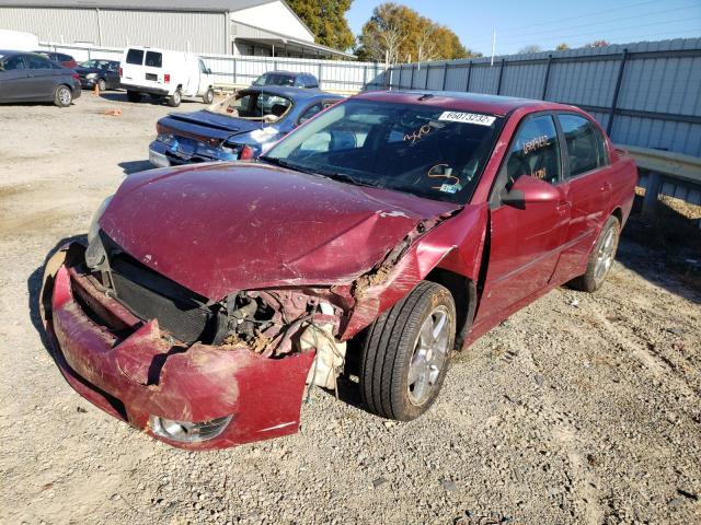 1G1ZU57N77F162203 - 2007 CHEVROLET MALIBU LTZ ბურგუნდია ფოტო 2