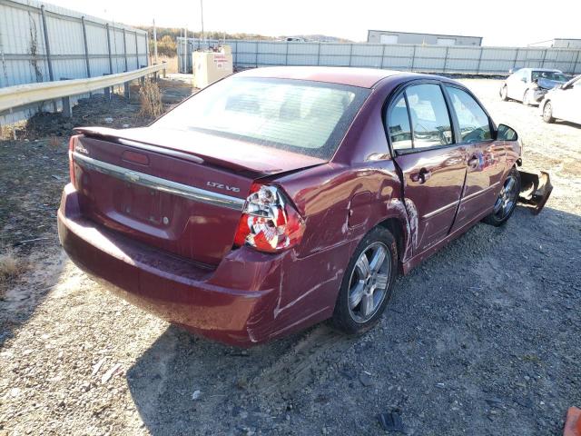 1G1ZU57N77F162203 - 2007 CHEVROLET MALIBU LTZ ბურგუნდია ფოტო 4