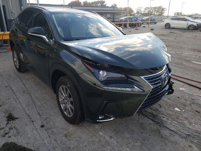 JTJDARBZXM2198351 - 2021 LEXUS NX 300 BAS GREEN photo 1