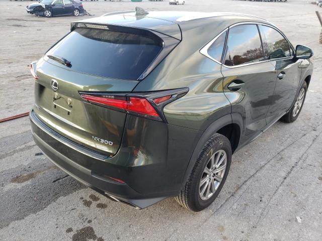 JTJDARBZXM2198351 - 2021 LEXUS NX 300 BAS 绿色 照片 4