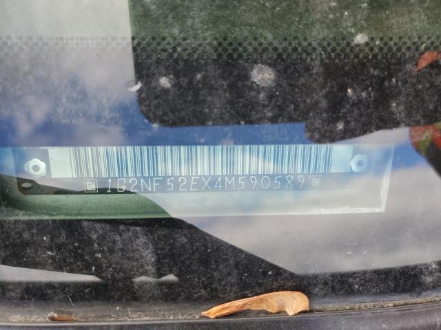 1G2NF52EX4M590589 - 2004 PONTIAC GRAND AM S SILVER photo 10