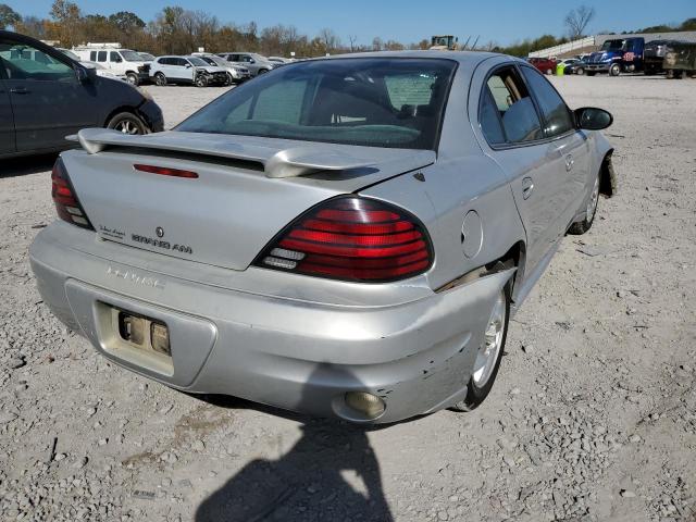 1G2NF52EX4M590589 - 2004 PONTIAC GRAND AM S SILVER photo 4