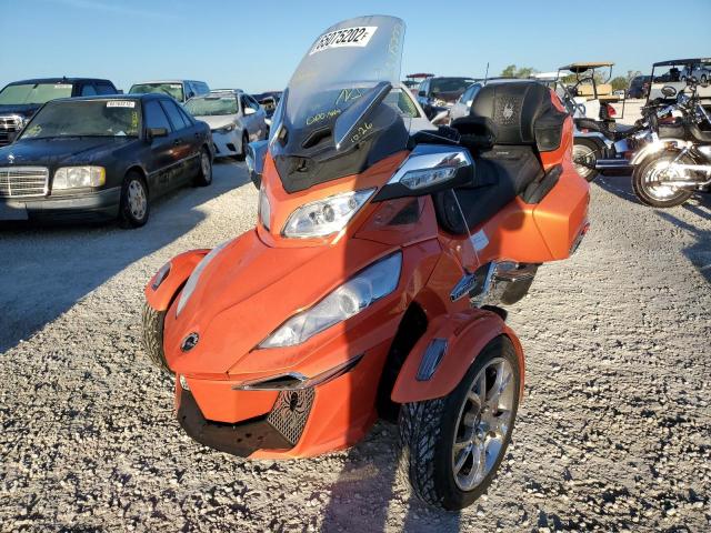 2BXNBDD25KV000742 - 2019 CAN-AM SPYDER ROA ORANGE photo 2