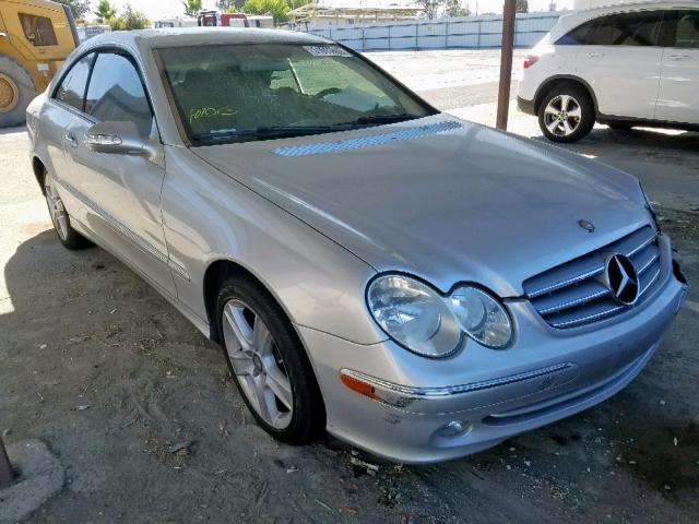 WDBTJ65J34F105406 - 2004 MERCEDES-BENZ CLK 320C GRAY photo 1