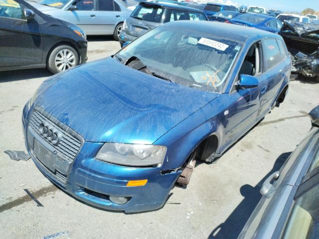 WAUNF78P16A073702 - 2006 AUDI A3 2.0 PRE BLUE photo 2