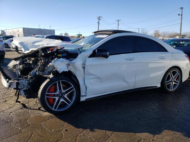 WDDSJ5CB1EN088671 - 2014 MERCEDES-BENZ CLA 45 AMG WHITE photo 1