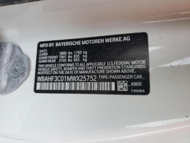 WBAHF3C01MWX25752 - 2021 BMW Z4 SDRIVE3 白色 照片 10