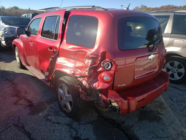 3GNBABDB2AS597991 - 2010 CHEVROLET HHR LT RED photo 3