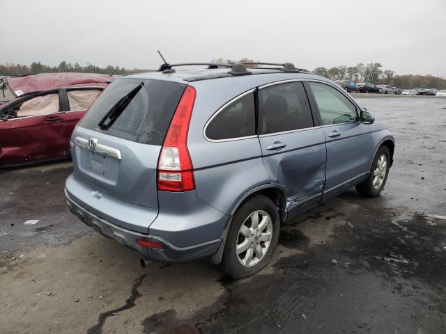 JHLRE48797C102250 - 2007 HONDA CR-V EXL BLUE photo 4