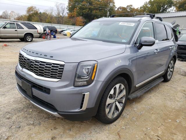 5XYP3DHCXLG****** - 2020 KIA TELLURIDE GRAY photo 2