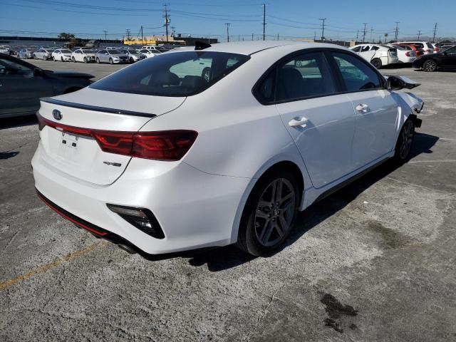 3KPF34AD6ME377469 - 2021 KIA FORTE GT L WHITE photo 4