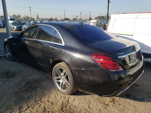 WDDUG8DB5JA418479 - 2018 MERCEDES-BENZ S 560 BLACK photo 3